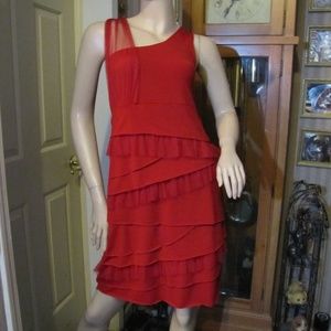 Torrid Red Tiered Dress size 2 (18/20)
